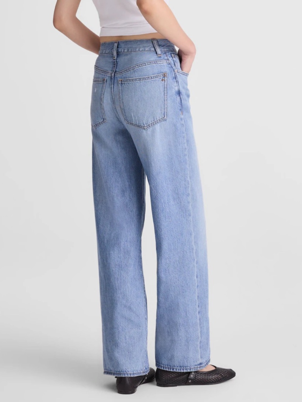 Madewell Women’s The Perfect Vintage Jean 32P blue zipper jeans - Picture 3 of 15